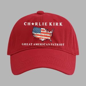 Charlie Kirk Great American Patriot Hat 2