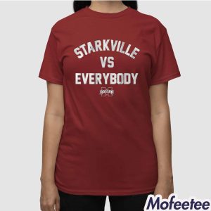 Mississippi State Bulldogs Starkville Vs Everybody Shirt 3
