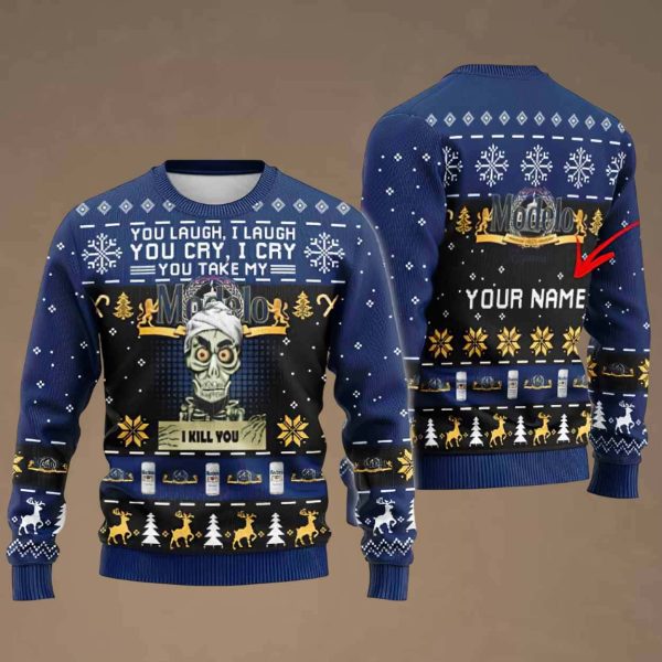 You Take My Modelo Negra Ugly Christmas Sweater