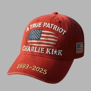 A True Patriot RIP Charlie Kirk 1993 2025 Hat 1