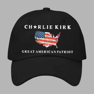 Charlie Kirk Great American Patriot Hat 3