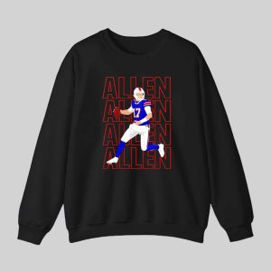 Bills Josh Allen 17 Allen Allen Allen Allen Shirt 3