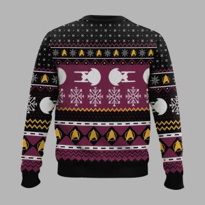 Captain Picard ST Ugly Christmas Sweater 3
