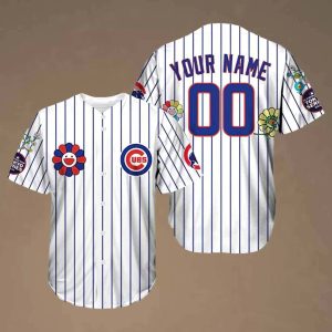 Cubs Takashi Murakami World Tour Tokyo Series 2025 Jersey 2