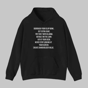 Doordash Your Slop Bowl Get Extra Guac Shirt 2