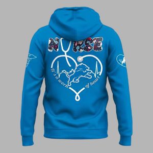 Detroit Lions Nurses Night 2025 Hoodie 3