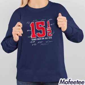 Cleveland Baseball 15 5 Game Comeback Shirt 4
