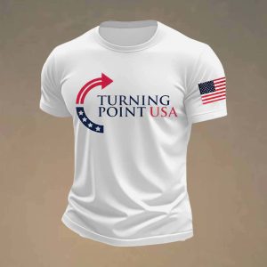 Charlie Kirk Turning Point USA Trump Commemorative Shirt 2