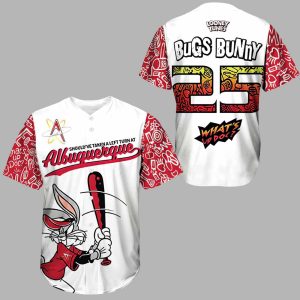2025 Albuquerque Isotopes Bugs Bunny Jersey Giveaway 1