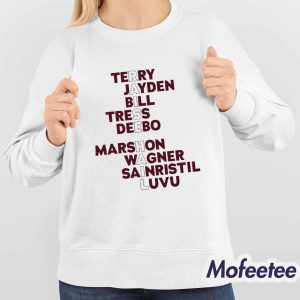 Washington Raise Hail Names Shirt 4