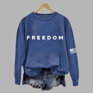 Charlie Kirk Freedom Casual Printed Sweatshirt 2
