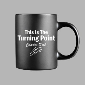 This Is Our Turning Point Charlie Kirk Signature Mug 1 This Is Our Turning Point Charlie Kirk Signature Mug 2