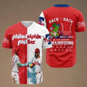 Phillies B2B Champs Baseball 2025 Jersey 2