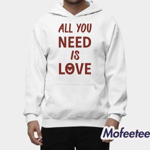 Amanda Knox All You Need is Love Shirt 1 Amanda Knox All You Need is Love Shirt 2