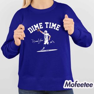 Daniel Jones Indianapolis Dime Time Shirt 4