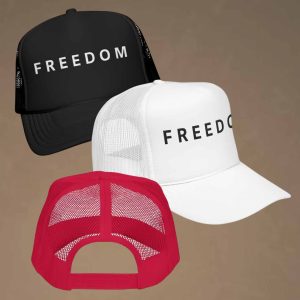 Embroidered Charlie Kirk Freedom Hat
