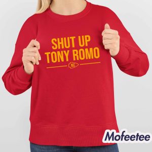 Chiefs Shut Up Tony Romo Shirt 4