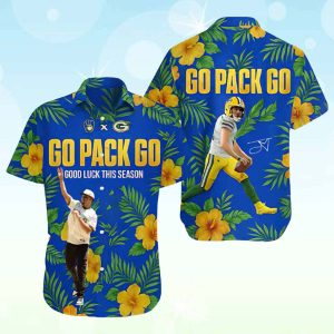 Brewers x Packers Go Pack Go Good Luck This Season 2025 Hawaiian Shirt 2