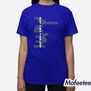 Buffalo Get The Tables Names Shirt 3
