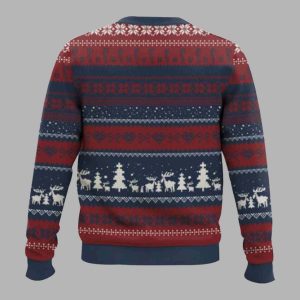 We Fish You A Merry Christmas Santa Fisherman Ugly Christmas Sweater 3
