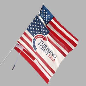 Turning Point USA RIP Memorial Charlie Kirk Flag 3