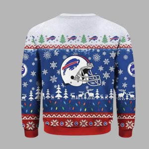 Bills 2025 2026 Rivalries Cold Christmas Sweater