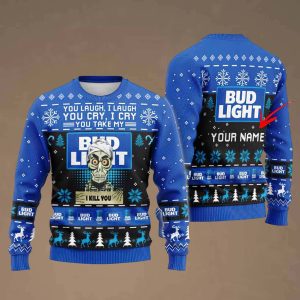 You Take My Bud Light Ugly Christmas Sweater 2