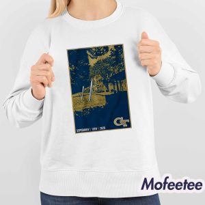 Georgia Tech Yellow Jackets The Goalposts Have Left The Building September 13TH 2025 Shirt 4