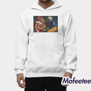 Travis Kelce Smacked by Teair Tart Shirt 2