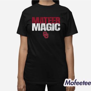 Oklahoma Football John Mateer Magic Shirt 3