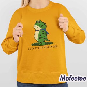 Don't Tread On Me Portland Frog Shirt 4