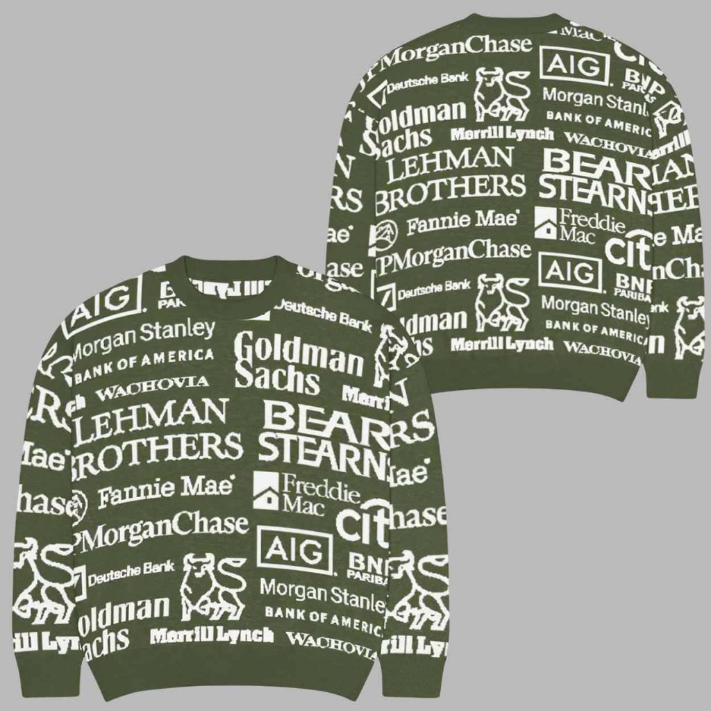 2008 Financial Crisis Ugly Sweater 1