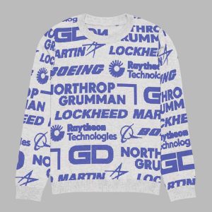 Military Industrial Complex Knit Ugly Sweater 1 Military Industrial Complex Knit Ugly Sweater 2