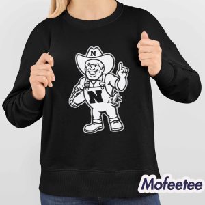 Cornhuskers Coach Matt Rhule Herbie Husker Mascot Shirt 3 Cornhuskers Coach Matt Rhule Herbie Husker Mascot Shirt 4
