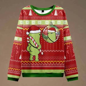 Cucumber Funny Ugly Christmas Sweater 2