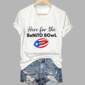 Bad Bunny Here For The Benito Bowl Shirt 1