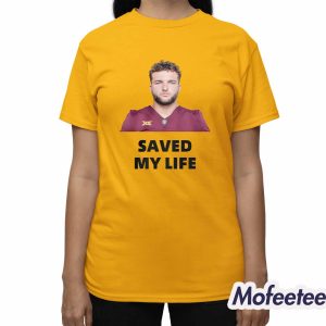 Cam Skattebo Saved My Life Shirt 3