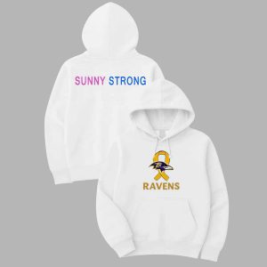Ravens Crucial Catch Sunny Strong 2025 Hoodie