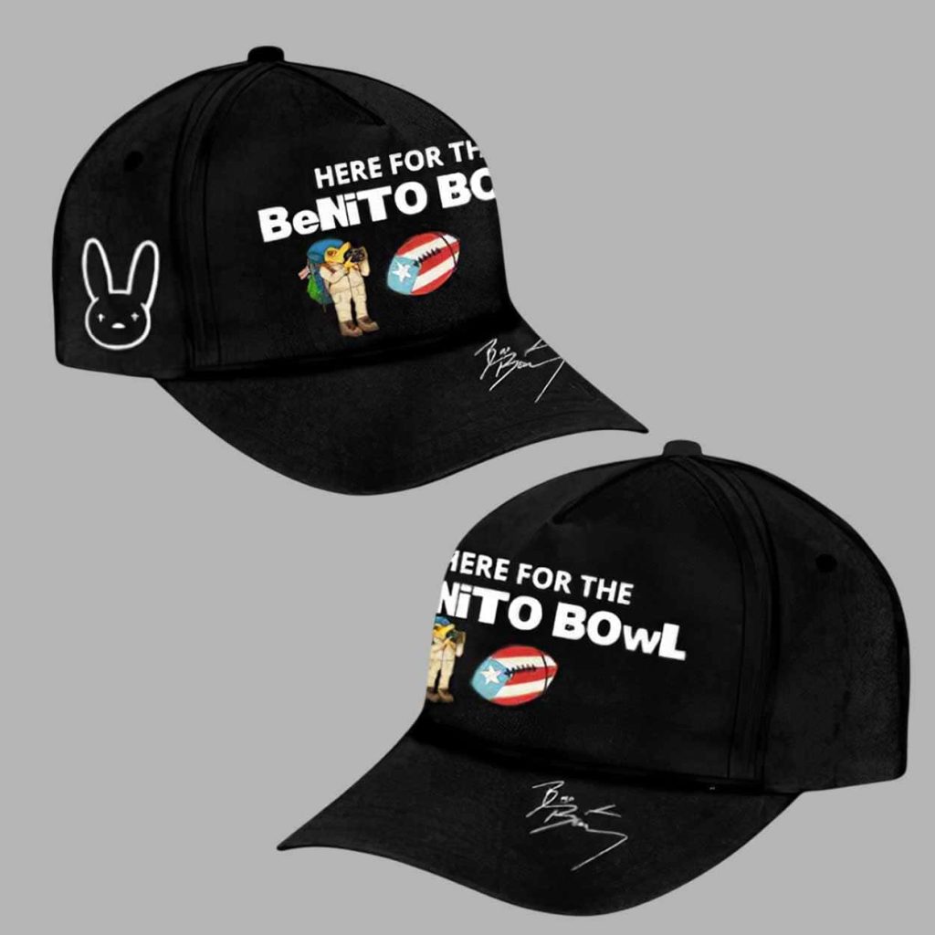 Bad Bunny Here For The Benito Bowl Hat 1
