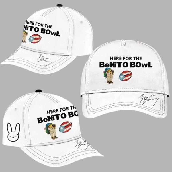 Bad Bunny Here For The Benito Bowl Hat