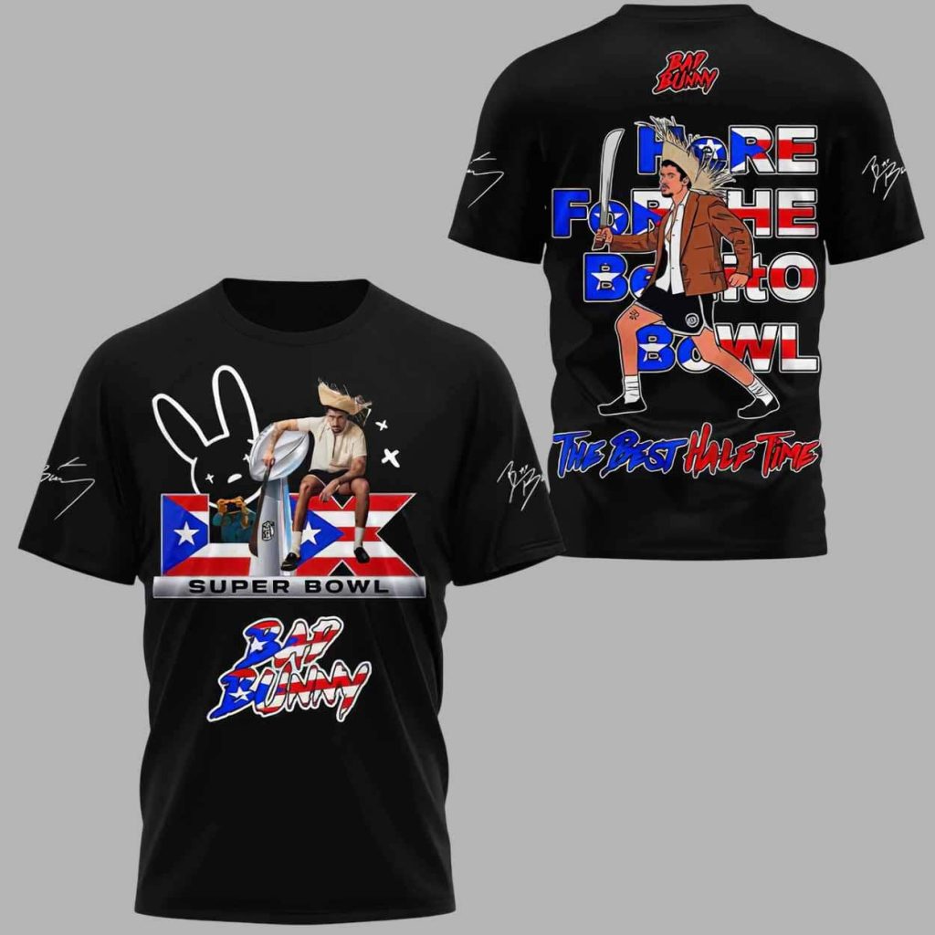 Bad Bunny The Best Half Time Super Bowl Shirt 1