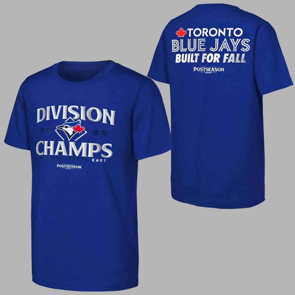 Blue Jays 2025 AL East Division Champions Shirt 1