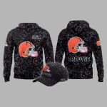 Browns Crucial Catch Intercept Cancer 2025 Hoodie