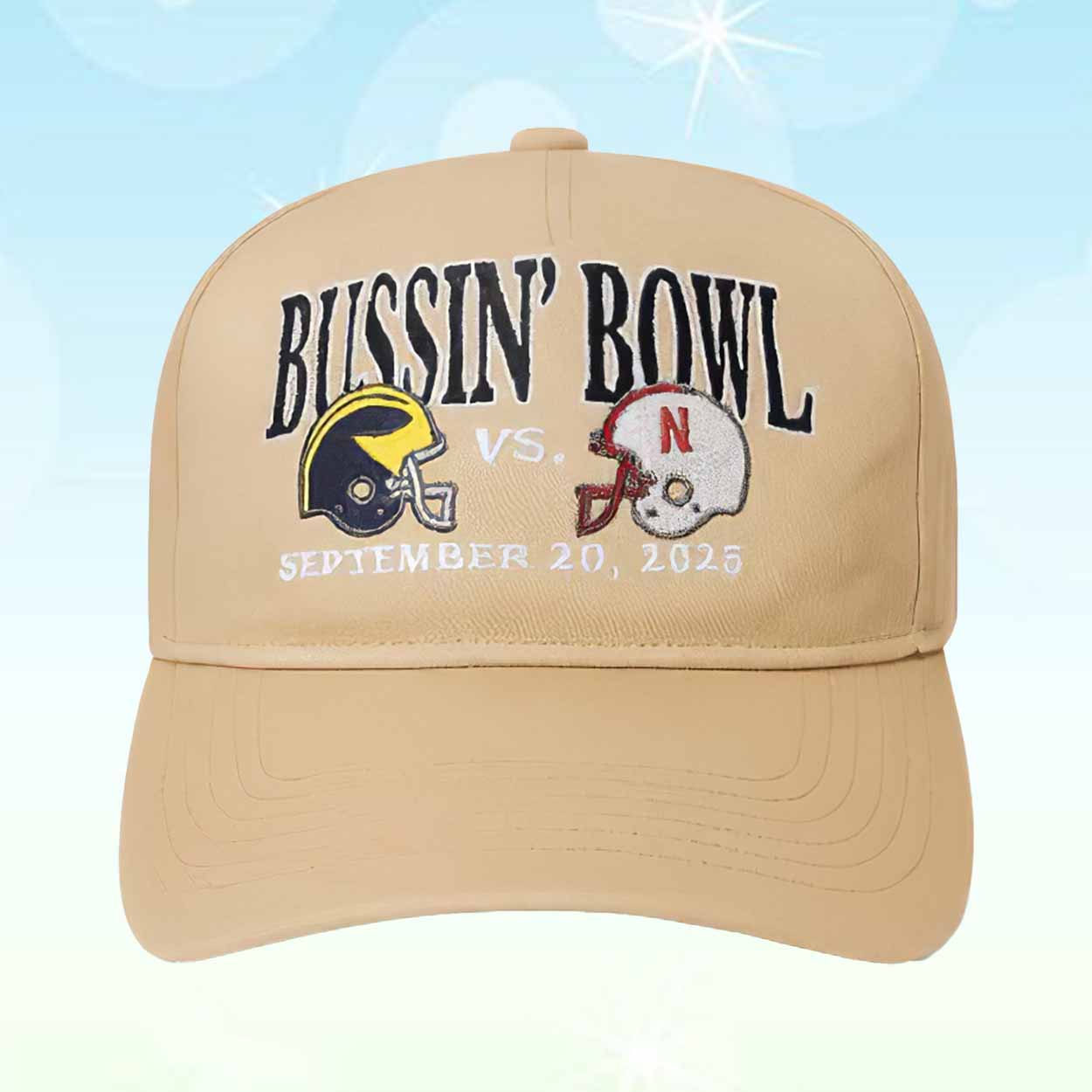 Bussin Bowl Michigan Vs Cornhuskers 2025 Hat Bussin Bowl Michigan Vs Cornhuskers 2025 Hat