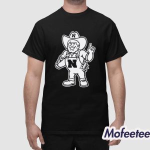 Cornhuskers Coach Matt Rhule Herbie Husker Mascot Shirt 1