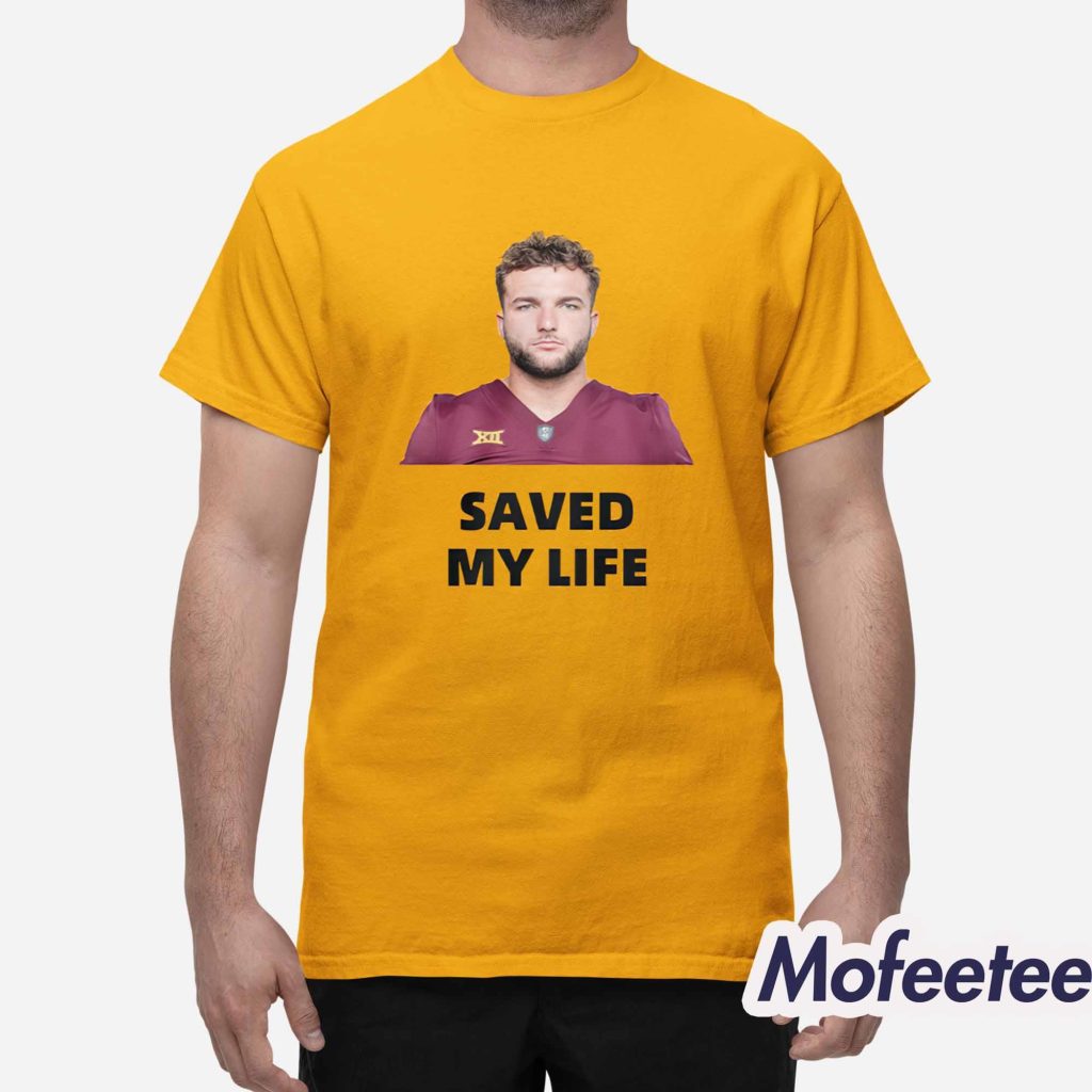 Cam Skattebo Saved My Life Shirt 1