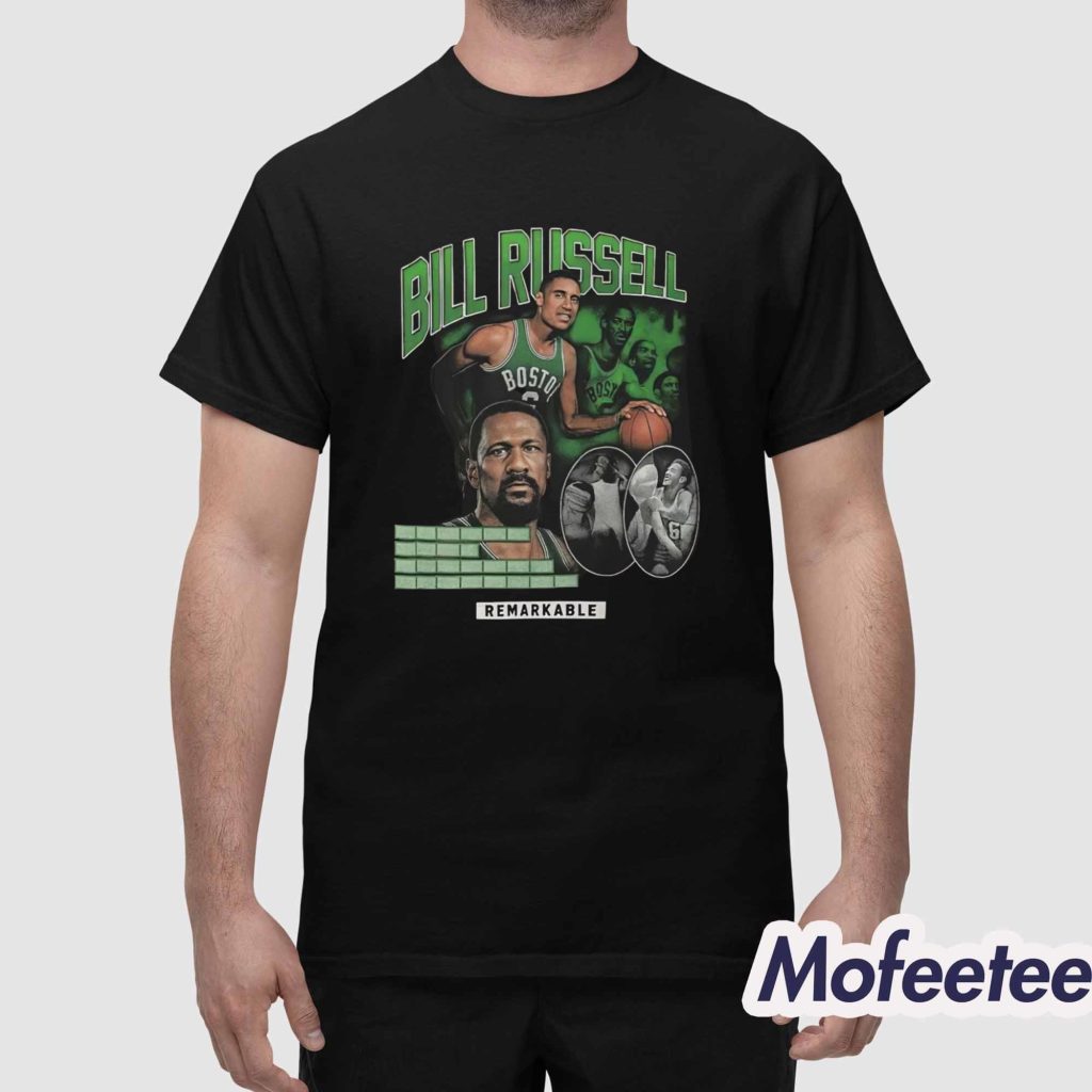 Christian Gonzalez Bill Russell Remarkable Shirt 1 Christian Gonzalez Bill Russell Remarkable Shirt 1