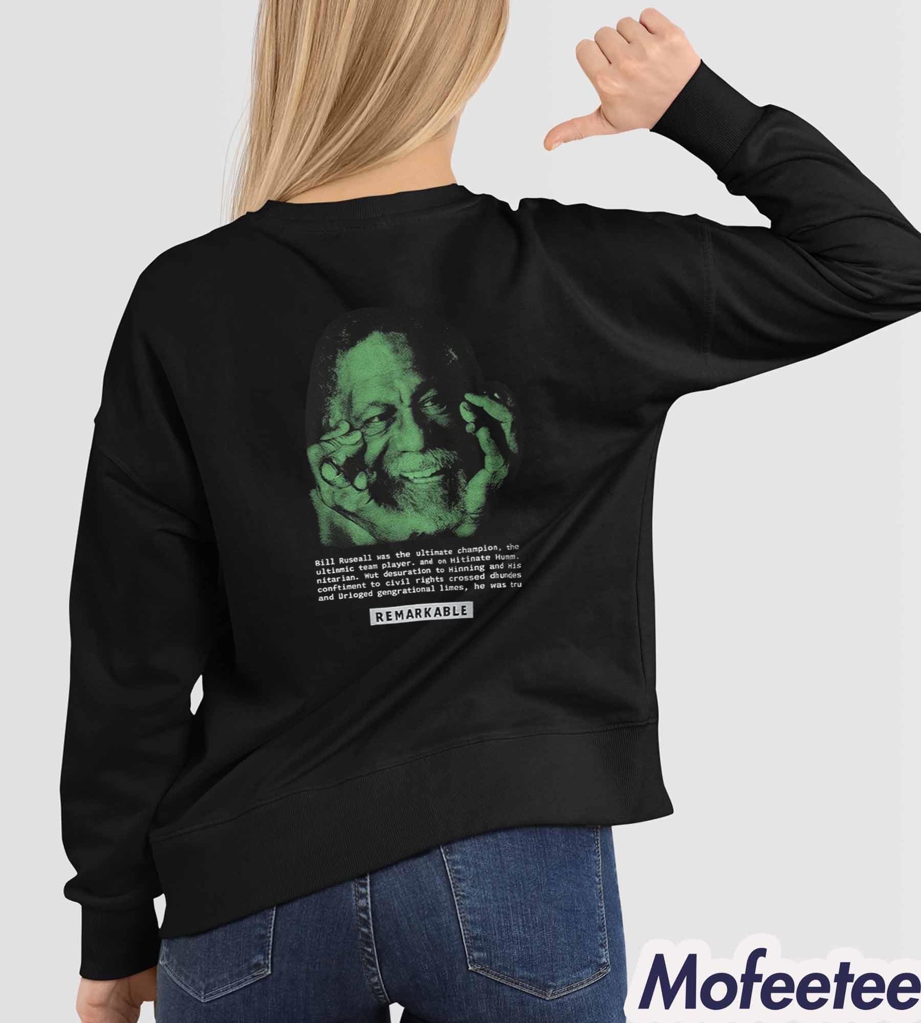 Christian Gonzalez Bill Russell Remarkable Shirt Christian Gonzalez Bill Russell Remarkable Shirt