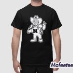 Cornhuskers Coach Matt Rhule Herbie Husker Mascot Shirt