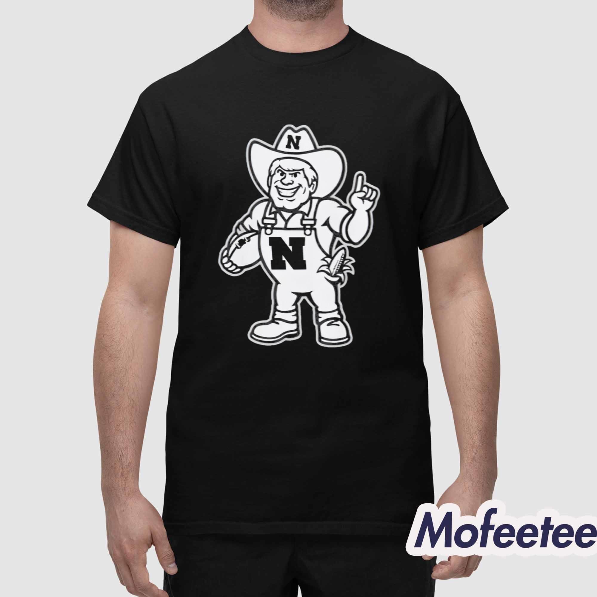 Cornhuskers Coach Matt Rhule Herbie Husker Mascot Shirt Cornhuskers Coach Matt Rhule Herbie Husker Mascot Shirt